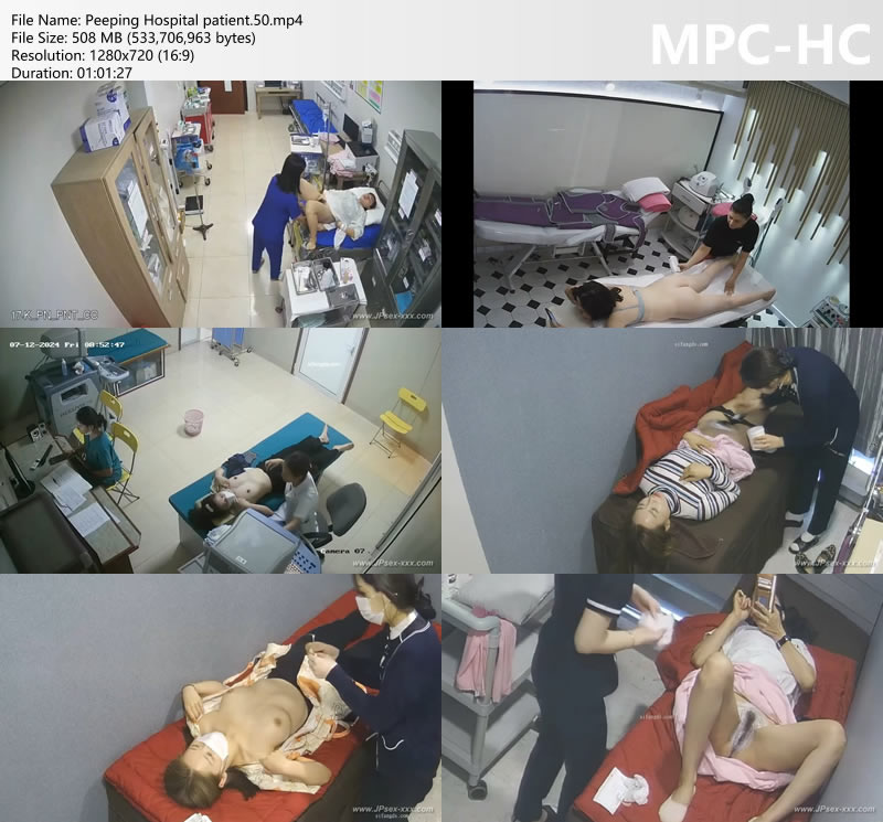 Peeping Hospital patient.50